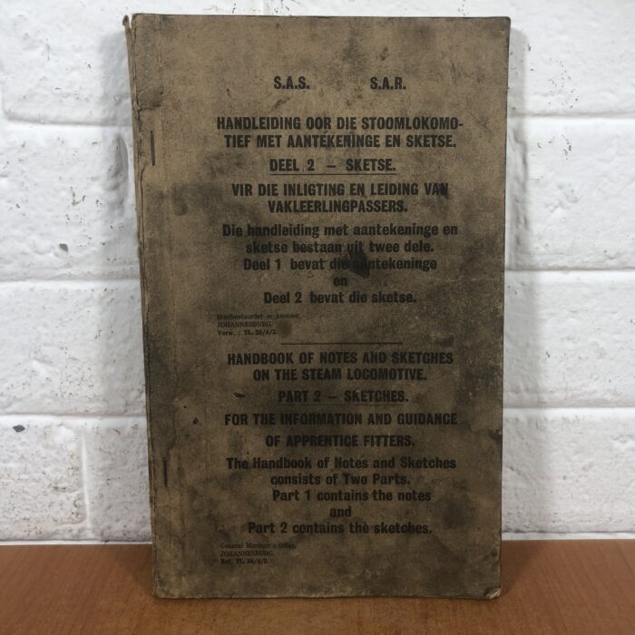 Vintage 1950s SAR/SAS Steam Locomotive Handbooks - Image 2