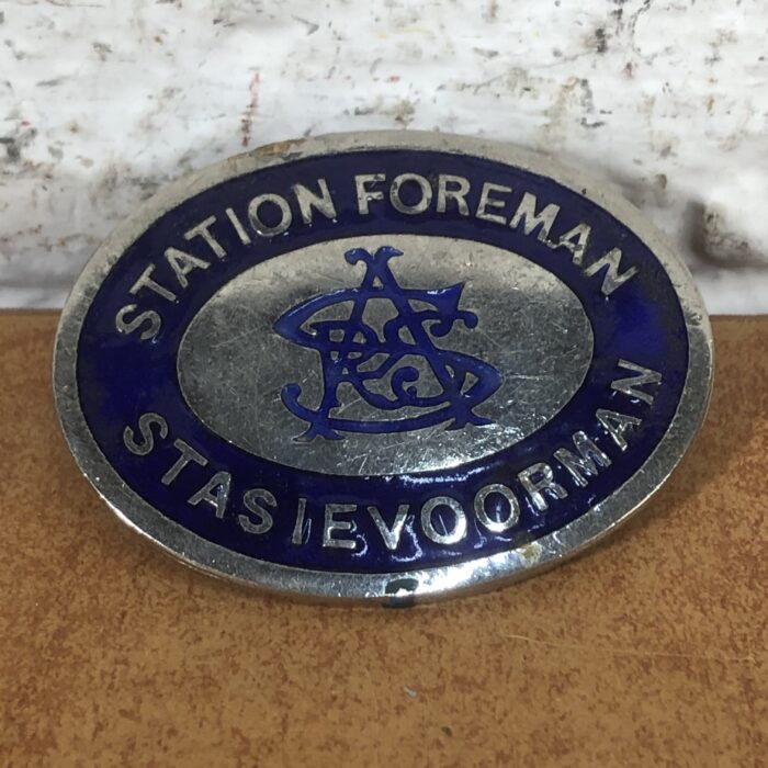 Vintage SAR/SAS Station Foreman & Senior Steward Badges - Image 4