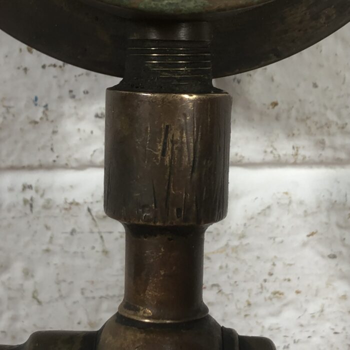 Vintage Brass Pressure Gauge (Made in England) - Image 6