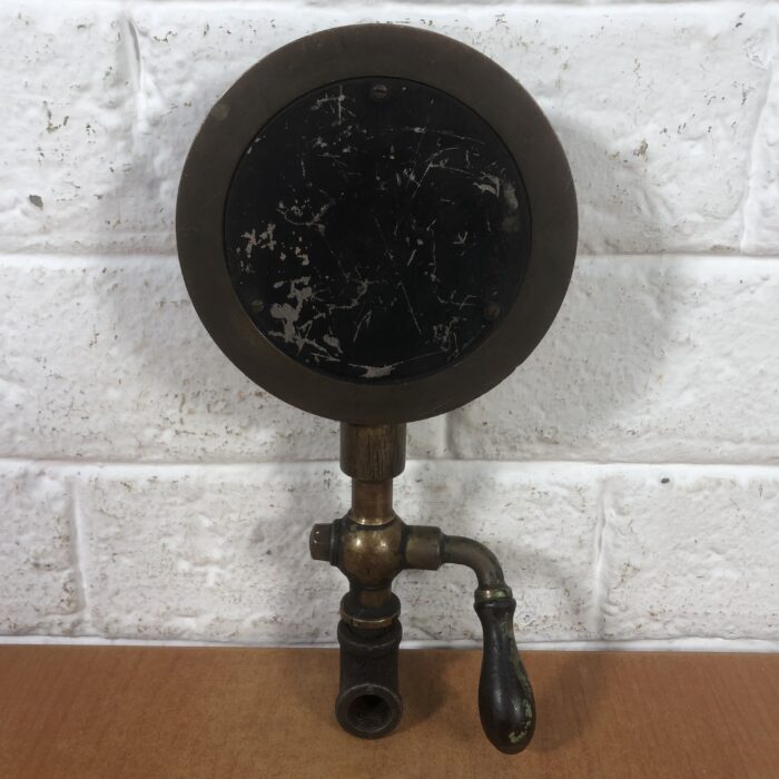 Vintage Brass Pressure Gauge (Made in England) - Image 9