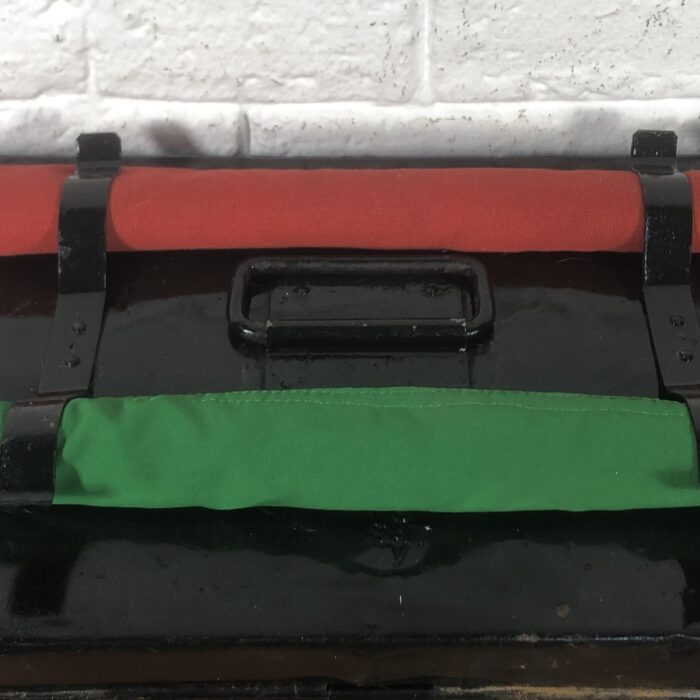 Vintage SAR/SAS Train Conductor Metal Trunk - Image 4