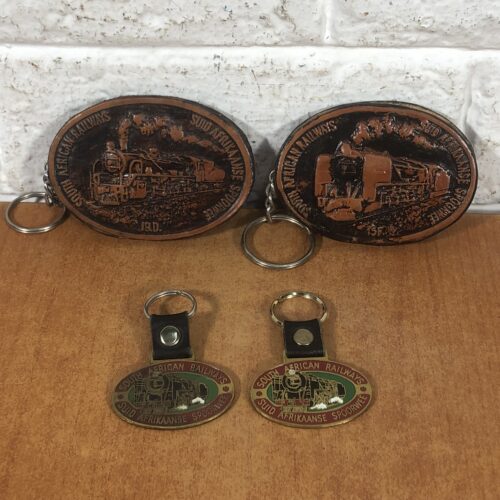 Vintage South African Railways Key Chains