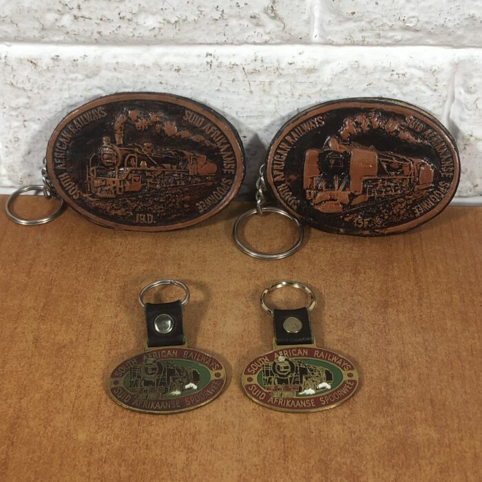 Vintage South African Railways Key Chains