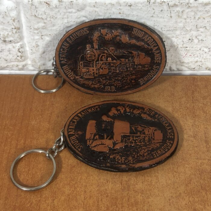 Vintage South African Railways Key Chains - Image 2