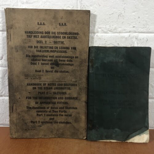 Vintage 1950s SAR/SAS Steam Locomotive Handbooks