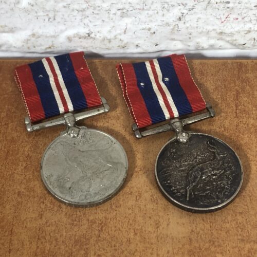 Vintage 1940s WW2 Medals
