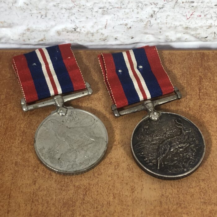 Vintage 1940s WW2 Medals