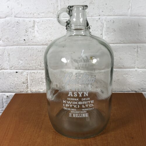 Vintage Goldtop Blended Vinegar Container (1 Gallon)