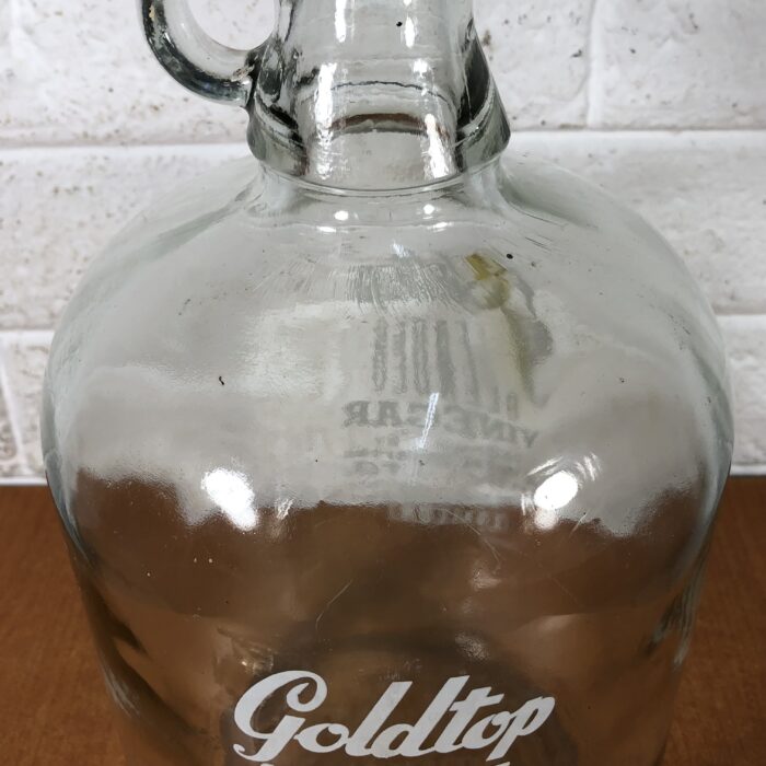 Vintage Goldtop Blended Vinegar Container (1 Gallon) - Image 3