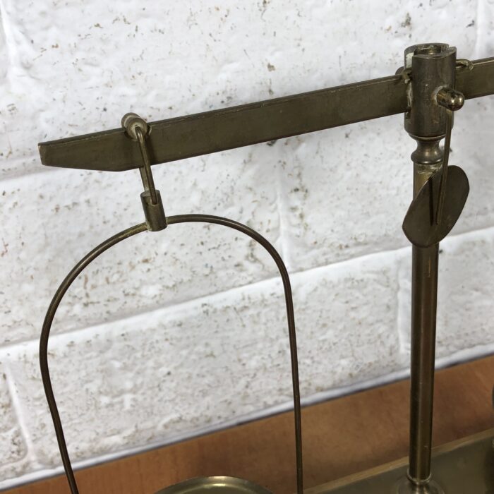 Vintage Brass Balance Scale - Image 2