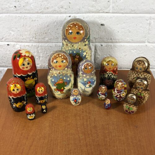 Vintage Russian Nesting Dolls