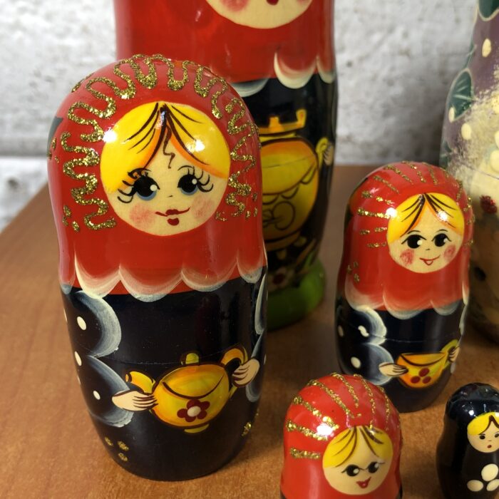 Vintage Russian Nesting Dolls - Image 3