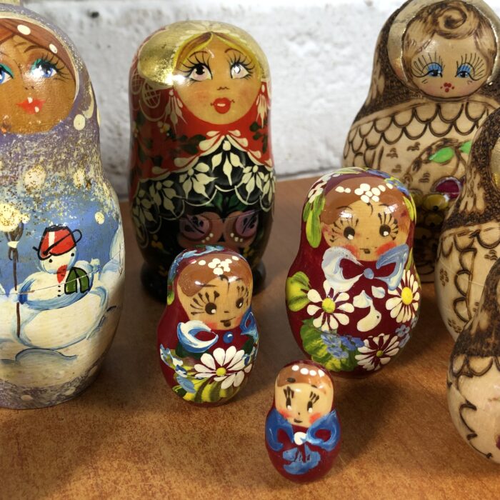 Vintage Russian Nesting Dolls - Image 6
