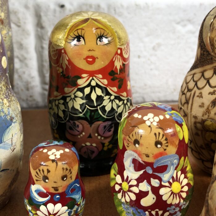 Vintage Russian Nesting Dolls - Image 7