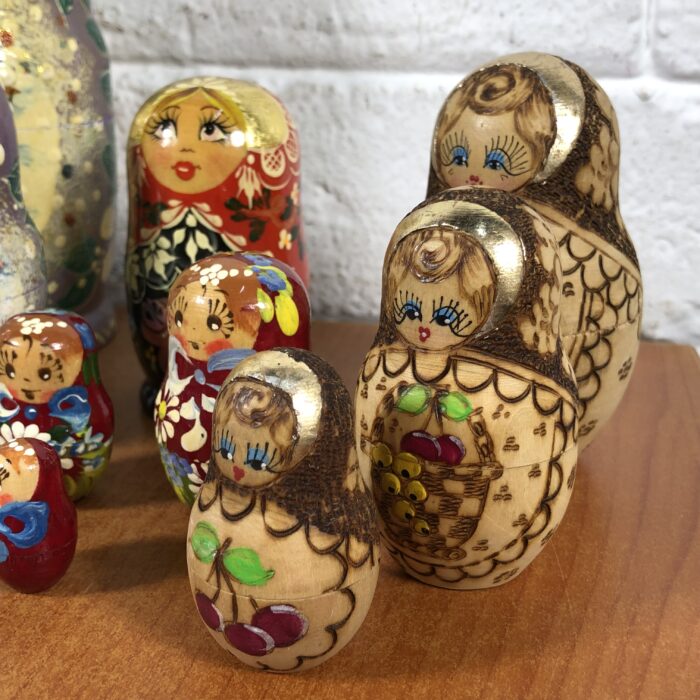 Vintage Russian Nesting Dolls - Image 8
