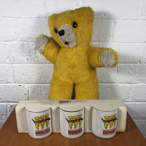 Vintage Three Beares Mugs & Soft Toy