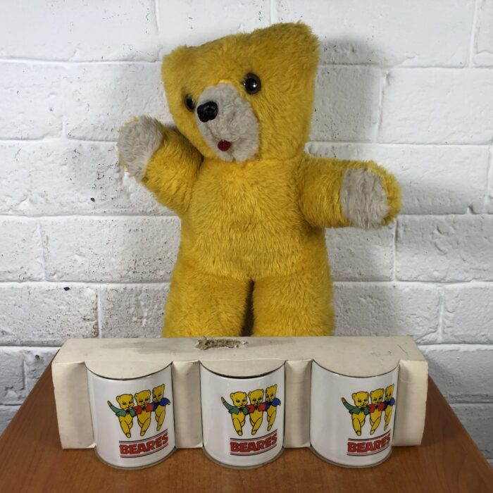 Vintage Three Beares Mugs & Soft Toy