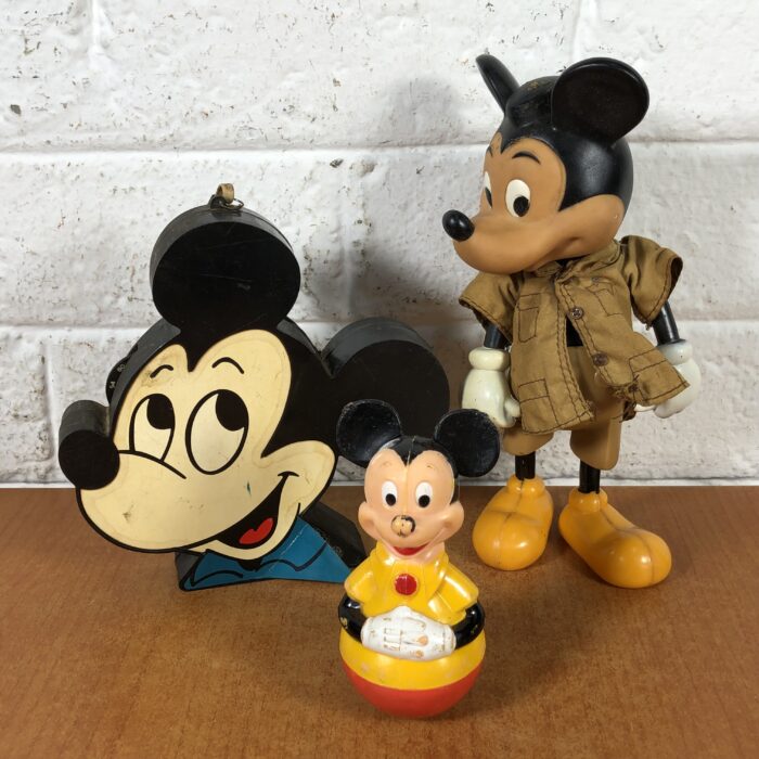 Vintage Mickey Mouse Toys (Made in Hong Kong)