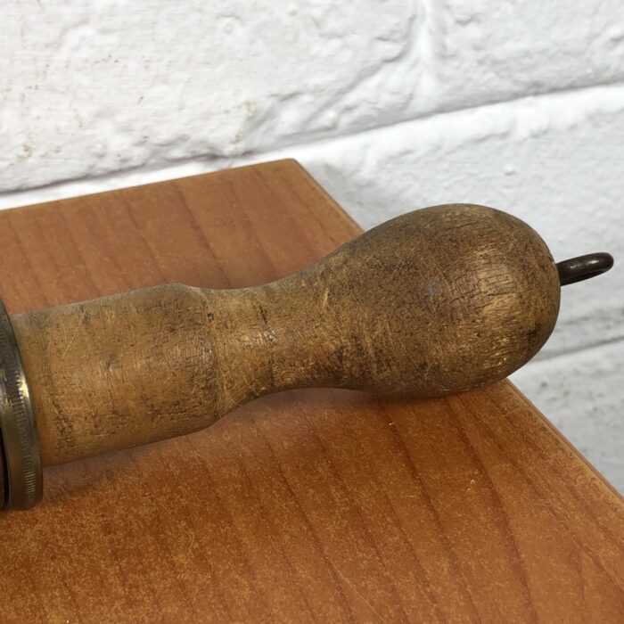 Vintage Brass Russell & Sons Thermometer - Image 8