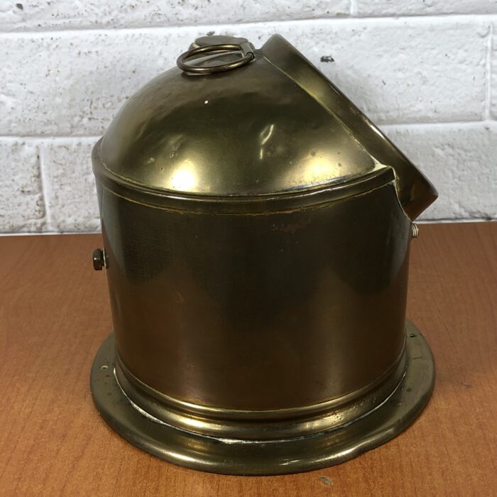 RARE Vintage Brass Binnacle with Ship's Compass - Image 10