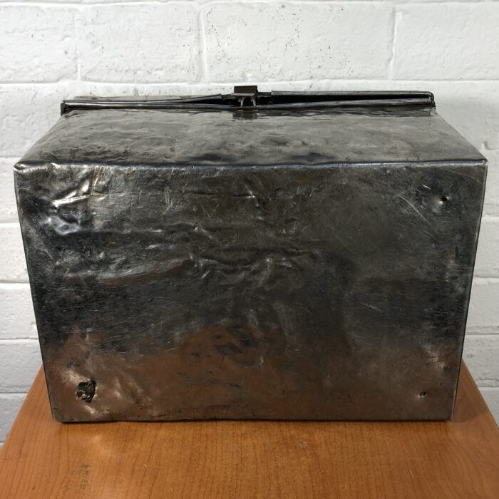 Vintage Railway Conductors Metal Trunk - Image 10