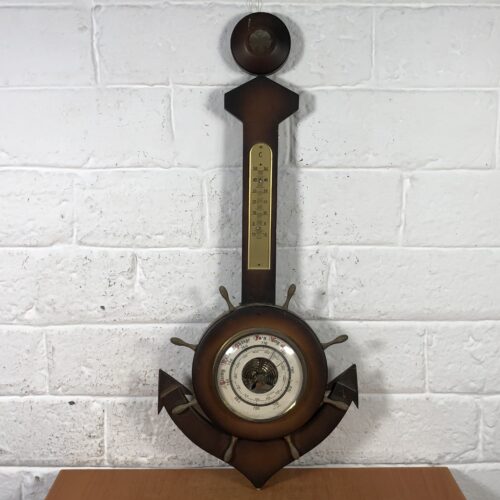 Vintage Nautical Style Barometer (Made in West Germany)