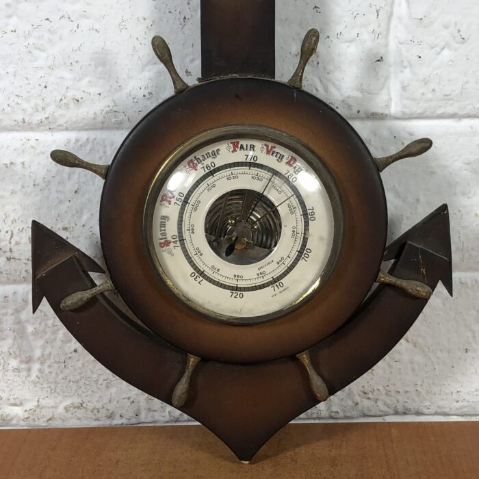 Vintage Nautical Style Barometer (Made in West Germany) - Image 7