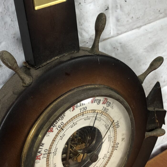Vintage Nautical Style Barometer (Made in West Germany) - Image 6