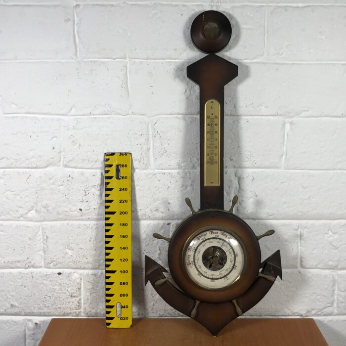 Vintage Nautical Style Barometer (Made in West Germany) - Image 12