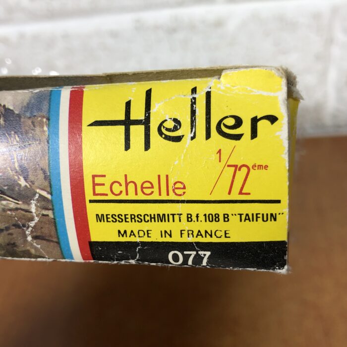Vintage Messerschmitt Bf 108 Taifun Airplane Heller Model Kit (1:72) ~ Made in France - Image 3