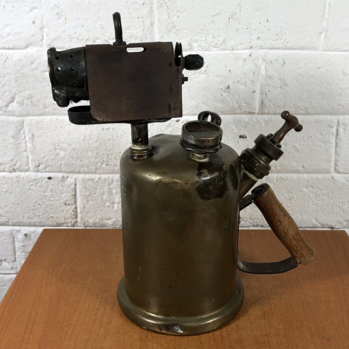 Large Vintage Brass Blowtorch (Clayton & Lamber ~ Made in USA) - Image 4