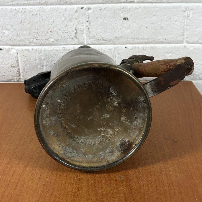 Large Vintage Brass Blowtorch (Clayton & Lamber ~ Made in USA) - Image 8