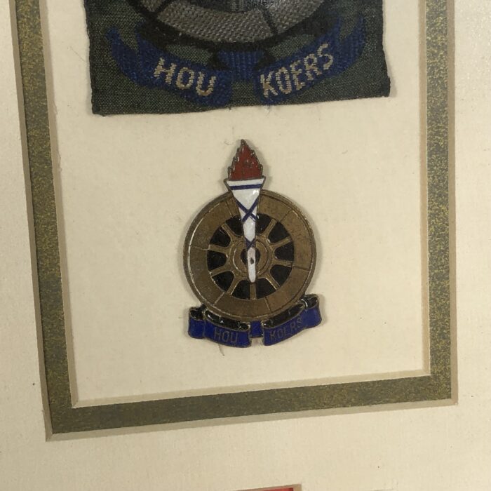 Framed Vintage Voortrekker Memorabilia - Image 4