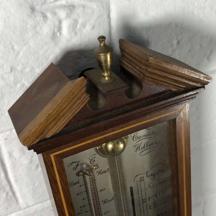 Large Vintage Comitti Holborn Stick Barometer (Made in England) - Image 3