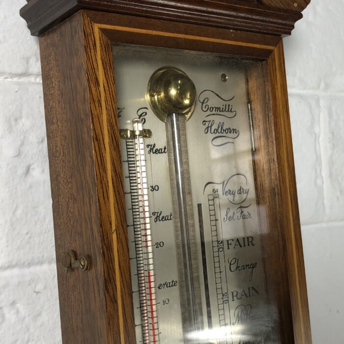 Large Vintage Comitti Holborn Stick Barometer (Made in England) - Image 6