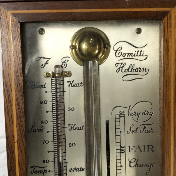 Large Vintage Comitti Holborn Stick Barometer (Made in England) - Image 4