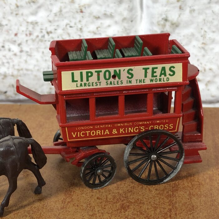 Lledo Lipton's Teas Horse Drawn Omnibus (Made in England) - Image 5