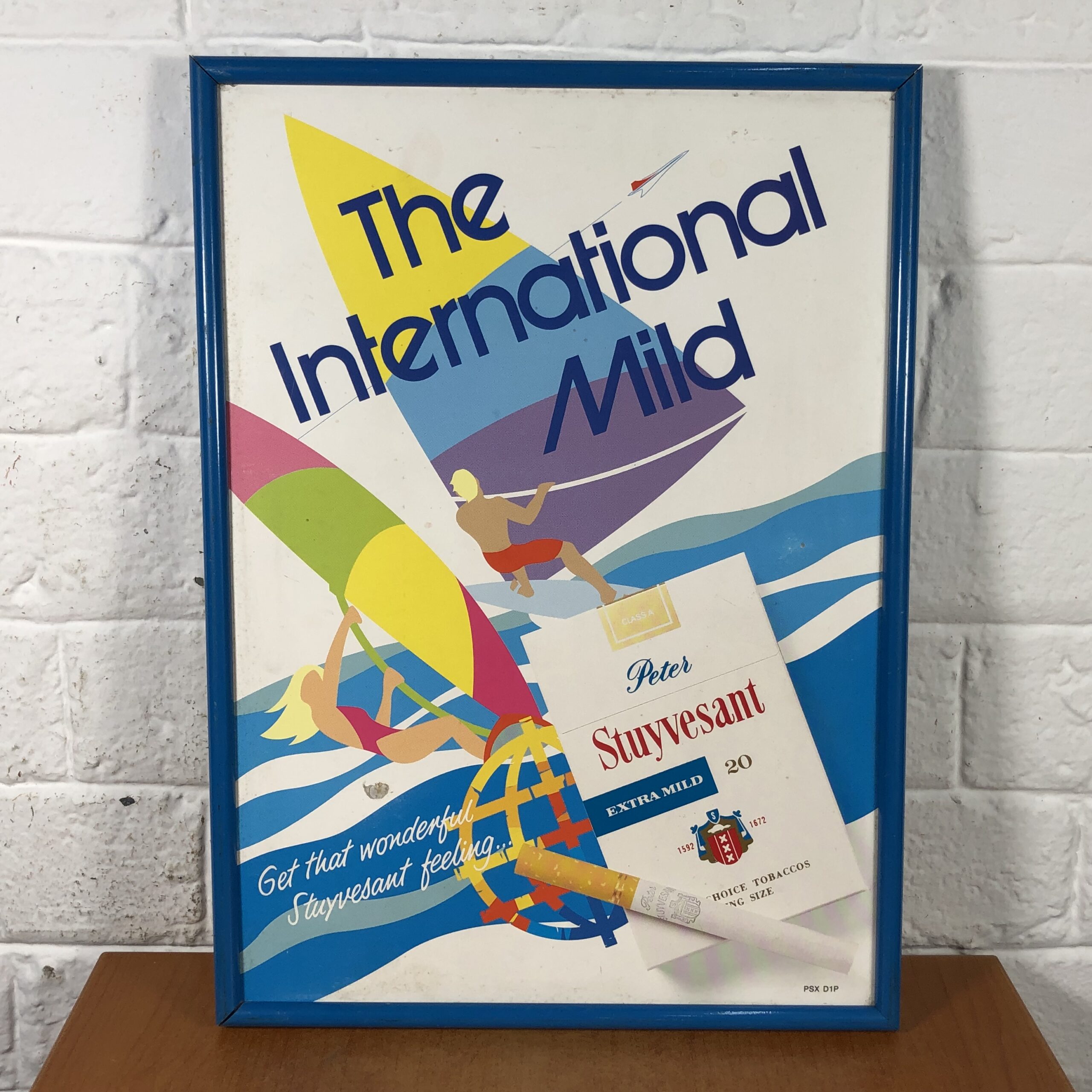 Framed Peter Stuyvesant Sign