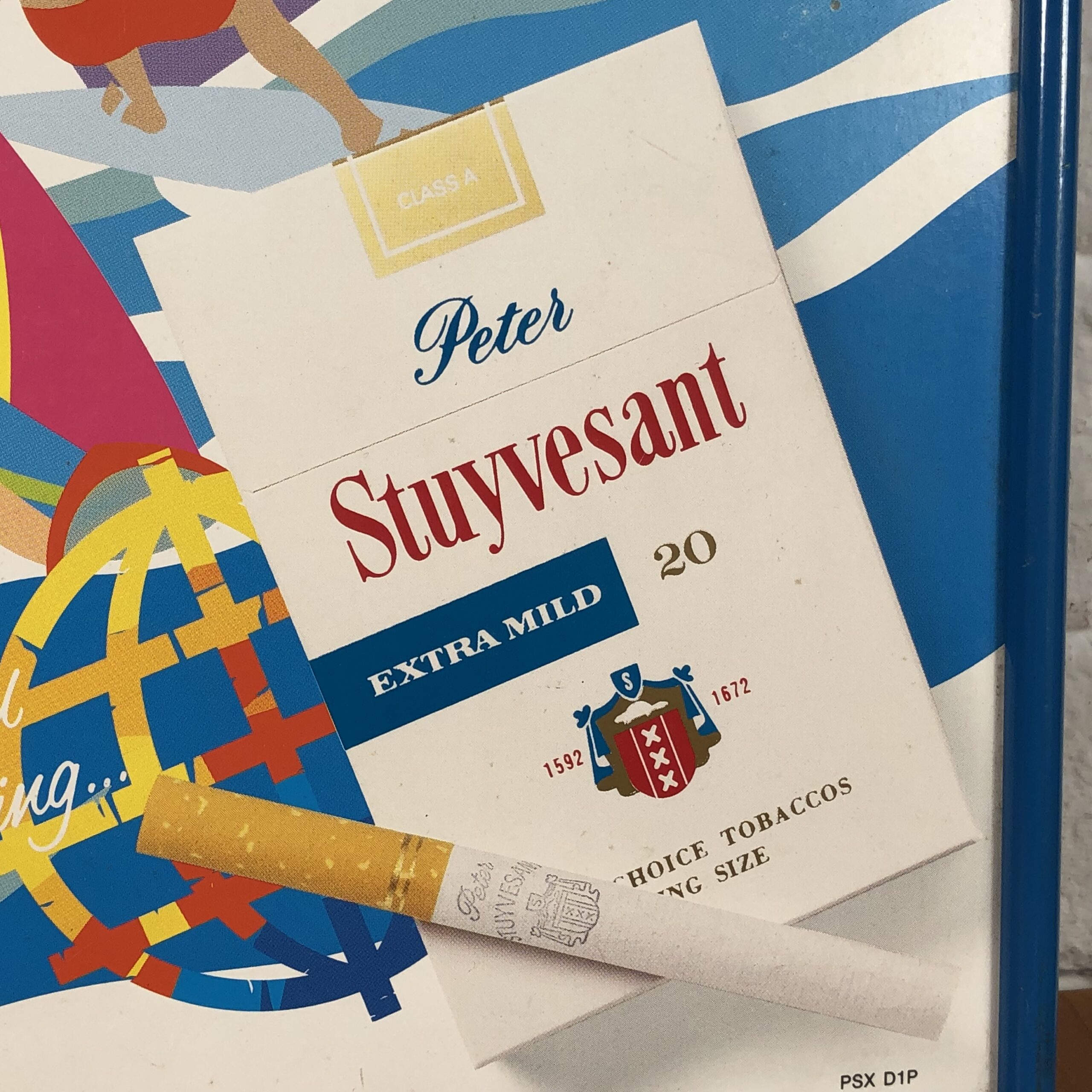 Framed Peter Stuyvesant Sign - Image 4