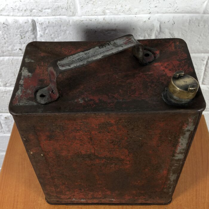 Vintage Shell Oil Container (with Brass Cap) - Image 3