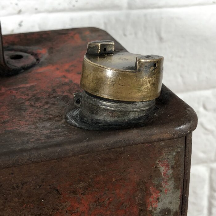 Vintage Shell Oil Container (with Brass Cap) - Image 4