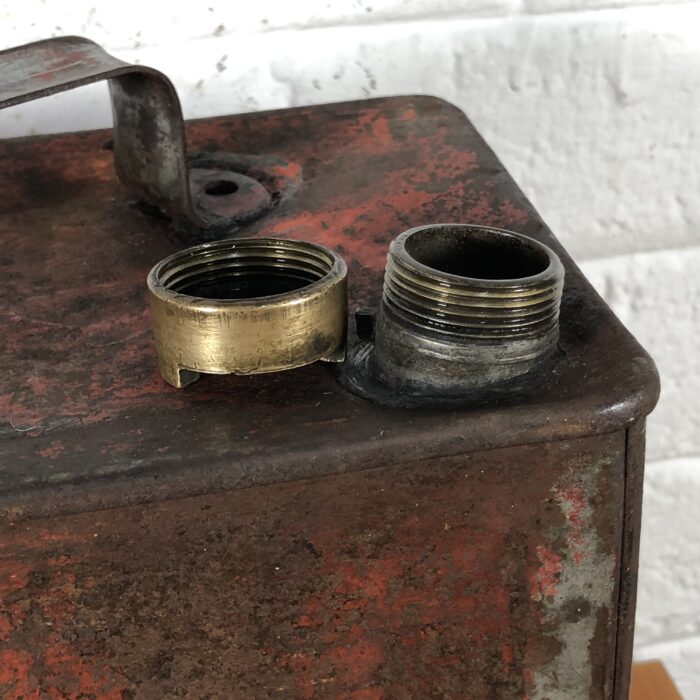 Vintage Shell Oil Container (with Brass Cap) - Image 5