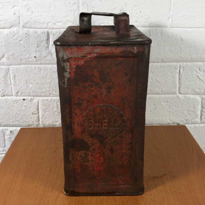 Vintage Shell Oil Container (with Brass Cap) - Image 7