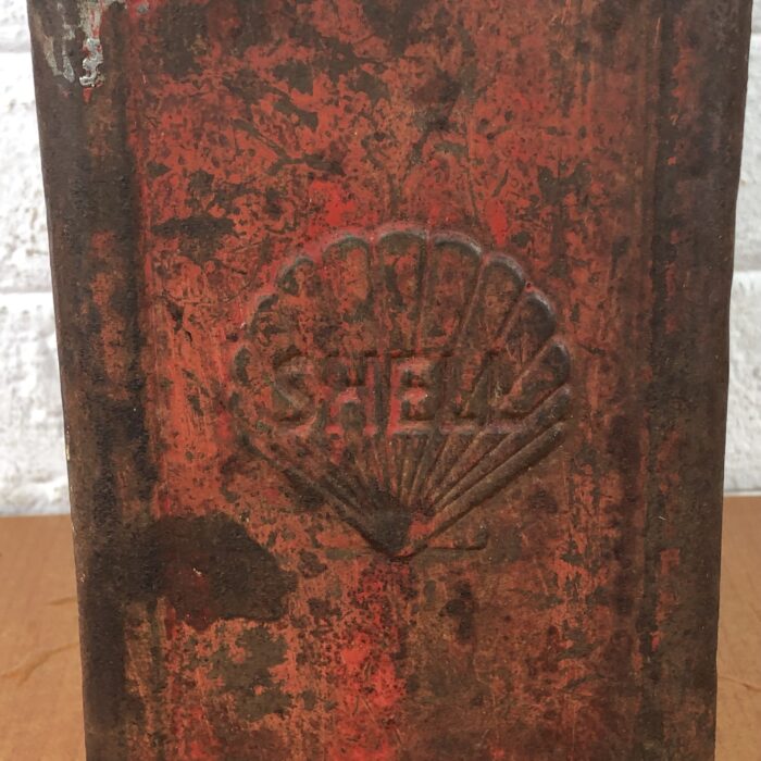 Vintage Shell Oil Container (with Brass Cap) - Image 8