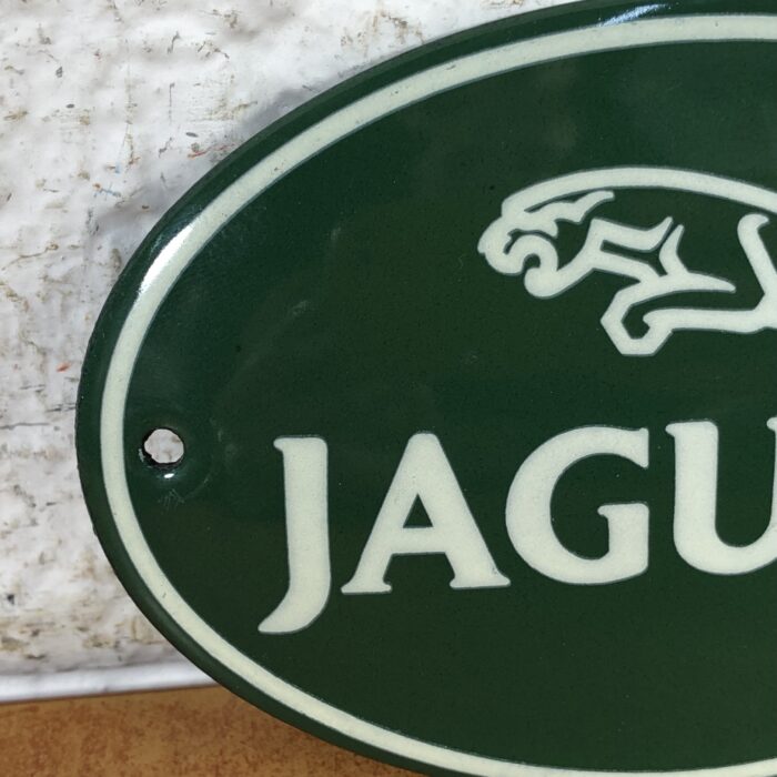 Enamel Jaguar Sign - Image 2