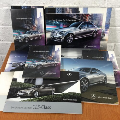 Mercedes-Benz Advertising Booklet Collection