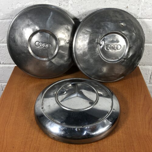 Vintage Audi & Mercedes-Benz Wheel Caps