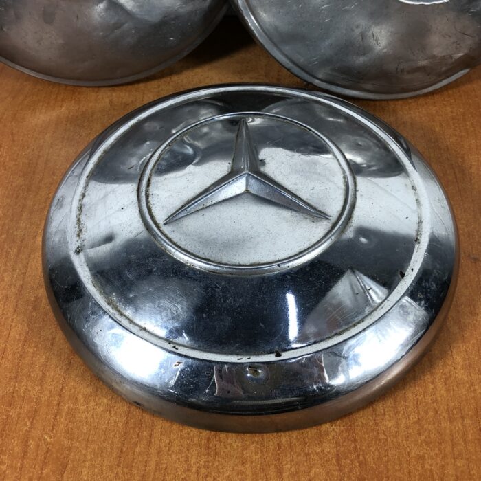 Vintage Audi & Mercedes-Benz Wheel Caps - Image 5