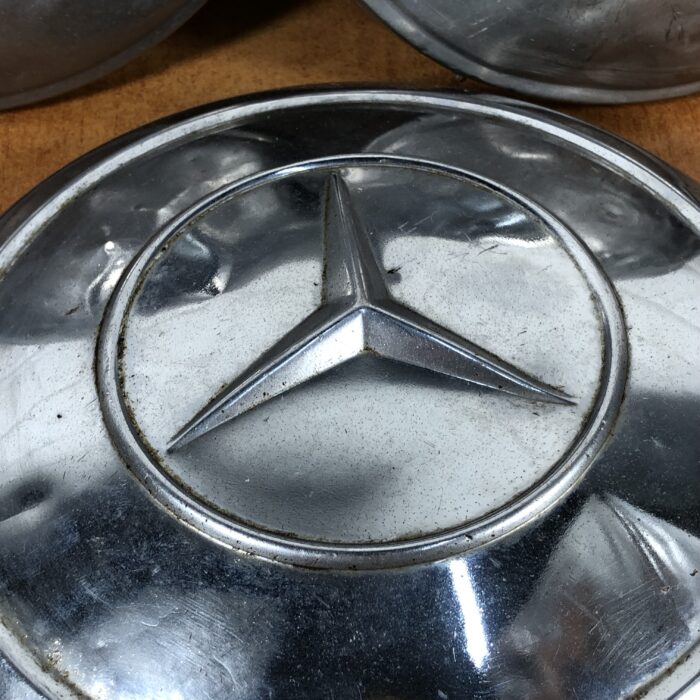 Vintage Audi & Mercedes-Benz Wheel Caps - Image 6