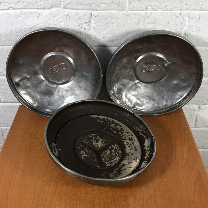Vintage Audi & Mercedes-Benz Wheel Caps - Image 7